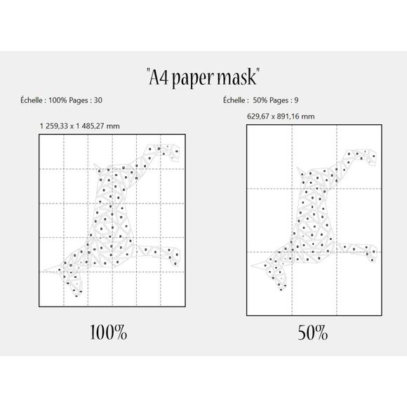 DGEmily Geometric Doberman Wall Art | Large-Scale Wall Decor | Custom Sizes!! - Picture 4 of 4